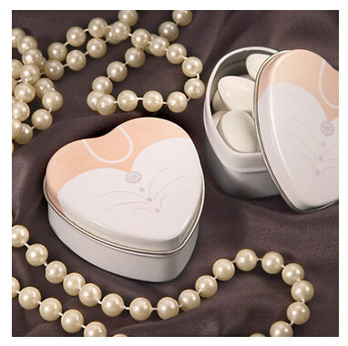 Buy Creative Custom Promotional Packaging Wedding Gift Tin Containers With Lids online manufacture