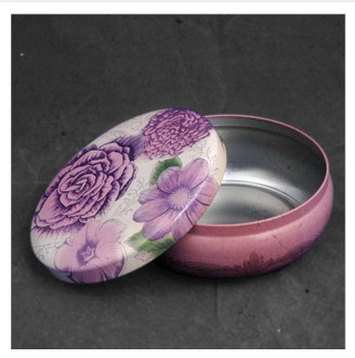 Buy Full Color Custom Promotional Packaging Candy Metal Tin Storage Box With Hinged Lid online manufacture