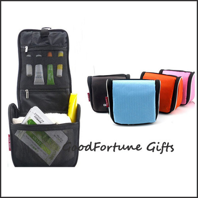 kaufen Nylon-Reise-Kosmetik-Erweiterbare Waschtasche Klappbare hängende gedruckte Erweiterbare Toilettenbeutel Online-Herstellung