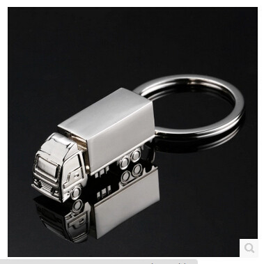 Buy engraved logo metal truck car keychain keyrings online manufacture