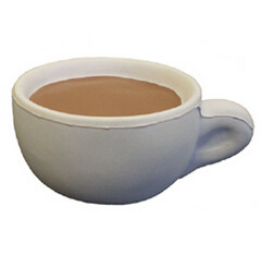 Buy Promotion Gift Coffee Cup Stress Ball Logo Imprinted For Coffee Store Giveaways online manufacture