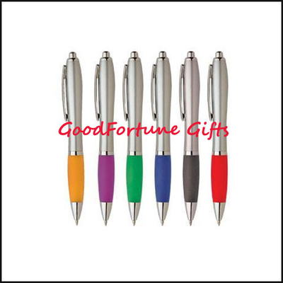 Buy Promotional Rubber Grip Custom Plastic Pen For Event And School Students Gifts online manufacture
