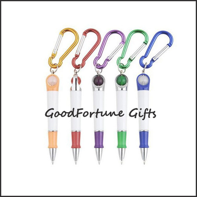 Buy Carabiners Promotional Ballpoint Pen Exhibition Custom Ballpoint Pen online manufacture