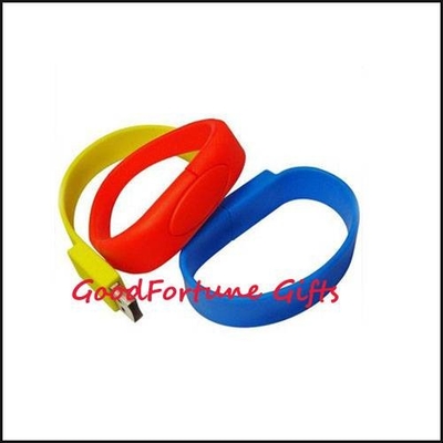 Buy Silicon Wristband Usb Flash Drive Memorable For Charity Fundraising Events online manufacture