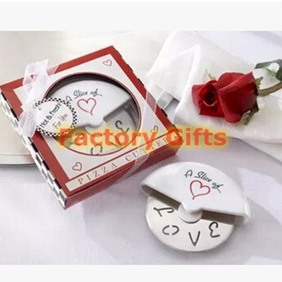 Buy Metal promotion wedding gifts home metal pizza wheel cutter knife tools online manufacture
