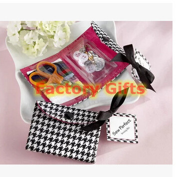 Buy PU Leather Portable Modern Wedding Favors Multipurpose Sewing Box online manufacture