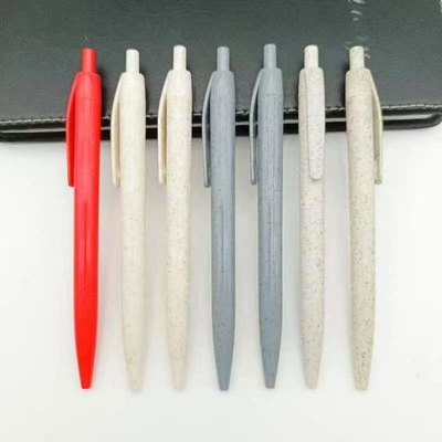 Buy Biodegradable Corn Material Plastic Ballpoint Pen Lightweight Convenient online manufacture