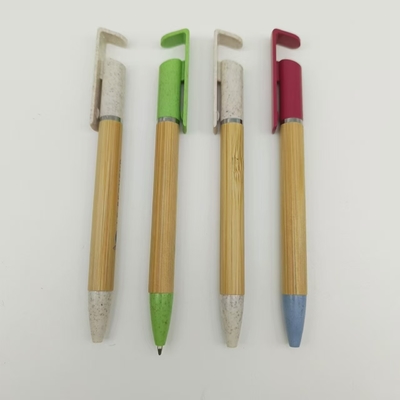 Buy Eco Friendly Bamboo Ballpoint Pen Smooth Writing For Promotional Gift online manufacture