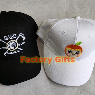 Buy Cotton 6 Panel Trucker Hat Brushed Baseball With Embroidery Printed Logo online manufacture