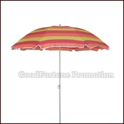 colorful UV protection wind resistant Outdoor Beach Umbrella with stand anchor