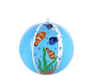 waterproof printed pvc big inflatable beach ball for pool party kids outdoor gifts