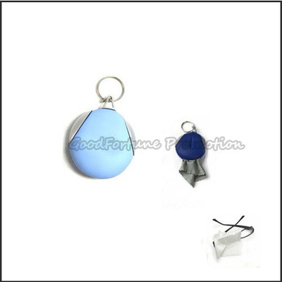 customed logo Eco ABS eyeglass lens cleaning cloth with keychain holder case portable