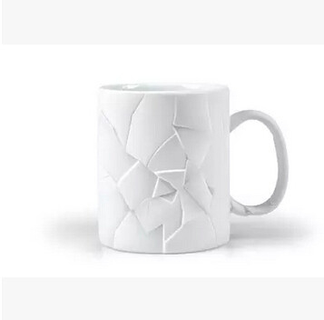 Promotion Gifts Mug And Cup Modern Design Cracked Ceramic Coffee Cup