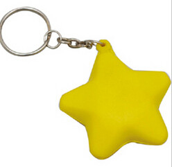 star heart pencil tire pu Stress keyring customed logo