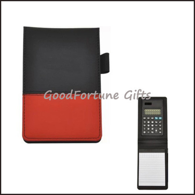 PU Notebook Sticky Notes Portable Memo Pad Diary With Pen Holder Up And Down Open