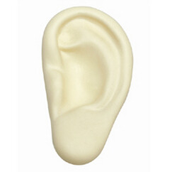 Ear shape Stress Ball customed logo Relaxation for Meditation for medical line