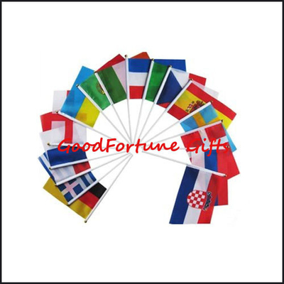Printed Logo Custom Festival Flags Lightweight Easy Carrying Long Lasting And Sturdy