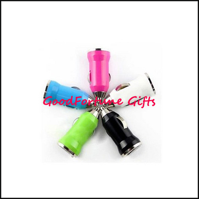 Portable Custom Business Gifts Car Usb Charger Plug With Multiple USB Ports For Fast Charge