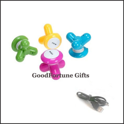 printed logo usb power healthy care massager gift for face neck back pain foot