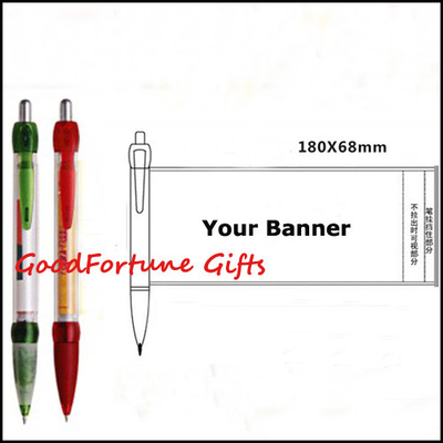 Custom Banner Ballpoint Pen Portable And Convenient For Events Gifts