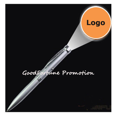promotional logo Custom metal projection pen with twist mechanism business gifts