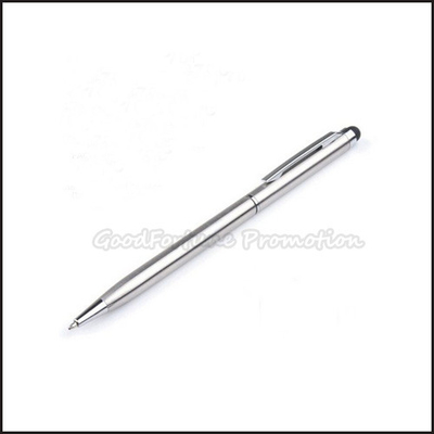Engraved Metal Twist Pen With Stylus Business Gifts Smooth And Reliable Writing