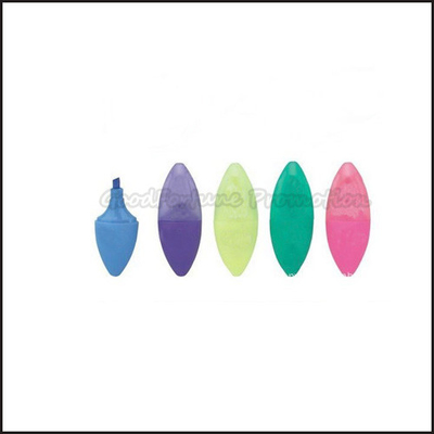 Dual tip school highlighters pen for students Color-coded study with 5 colors