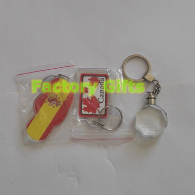 Personalized Cute Acrylic Keychain Keyrings For Party Favors Travel Souvenir Flashlight