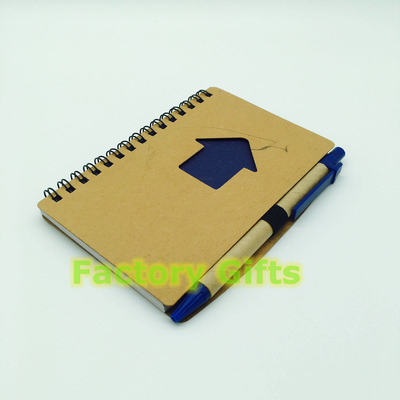 Eco Kraft Purple Journal Notebook Diary And Pen Holder Cute Diary Under 100 Fro Office