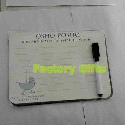Customized Erasable Memo Pad Magnets In The Fridge Magnetic Calendar For Fridge​