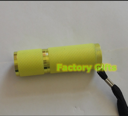 Promotion Business Gift Soft Touch Led Torch Flashlight With Long Lasting Battery Life