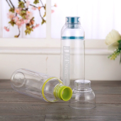 Recycling Tritan TopSilicone Mouth Sports Pouring Plastic Water Bottle​ Recycling