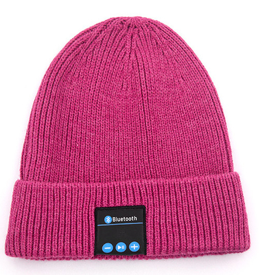 Custom Trendy Embroidered Knit Hat Warm Ins Cap Hat Cuffed Acrylic Slouchy Beanie