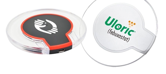 Custom Logo Portable Wireless Charger​ For Corporate Business Gifts Iphone 15