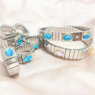 Blank Matte Superlink Classic Stainless Steel Hello Kitty Link Waterproof Gold Oem Module Italian Charm Bracelet
