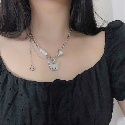 XL8058 Necklace Fashion Neutral Style Kuromi Personalized Necklace