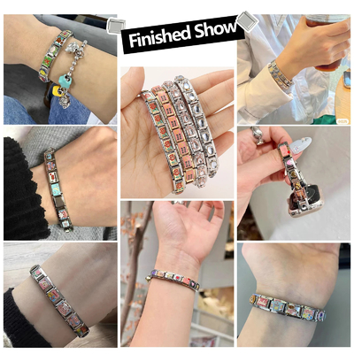 Silver Yiwu Diy Cornicello Horn Links Star Paquetet Stainless Steel Brazalete Family Italian Charms Bracelet