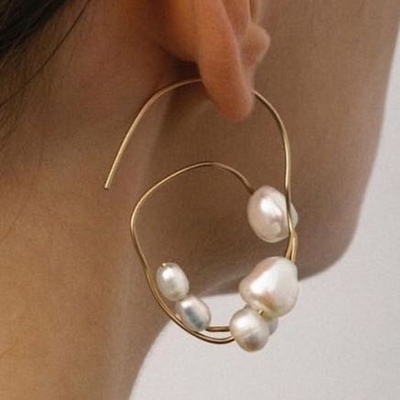E8351 Pearl Earrings Mixed Designs Leopard Tassel Stud Earrings Set for Women 2023 New Brincos Fashion Jewelry