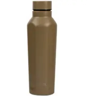 Diamond-Shaped Stainless Steel Vacuum Insulated Thermos Sweat-proof Exterior Water Bottle