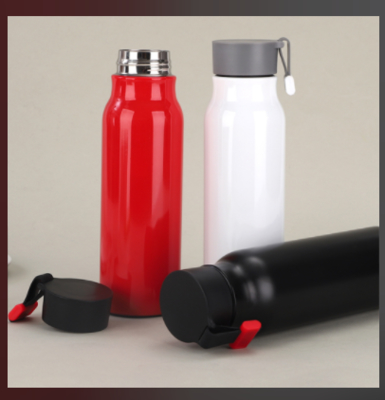 Wrist Strap Tumbler Cup 500ml Stainless Steel Outdoor Adventures Water Bottle