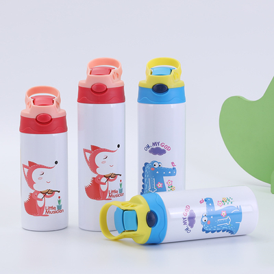 Push Button Automatic Cap Tumbler Cup 500ml Stainless Steel Water Bottle