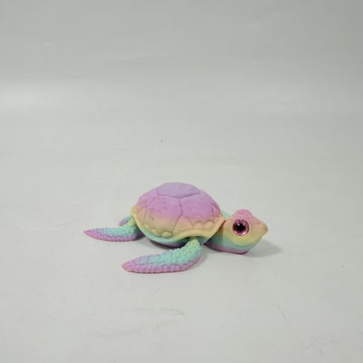 Customized Color Plastic 3D-printed Sea Turtle For Kids