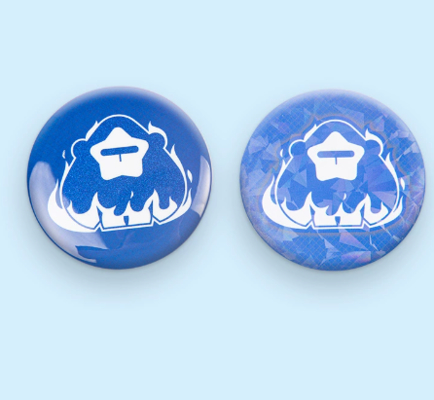 Custom Round Soft Enamel Pin Badge for Corporate Branding